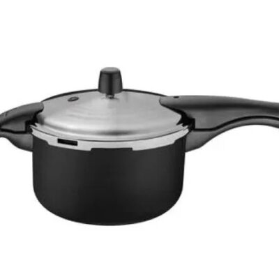 OLLA PRESION 6L VACOUVER EFFECT NEGRA 24CM