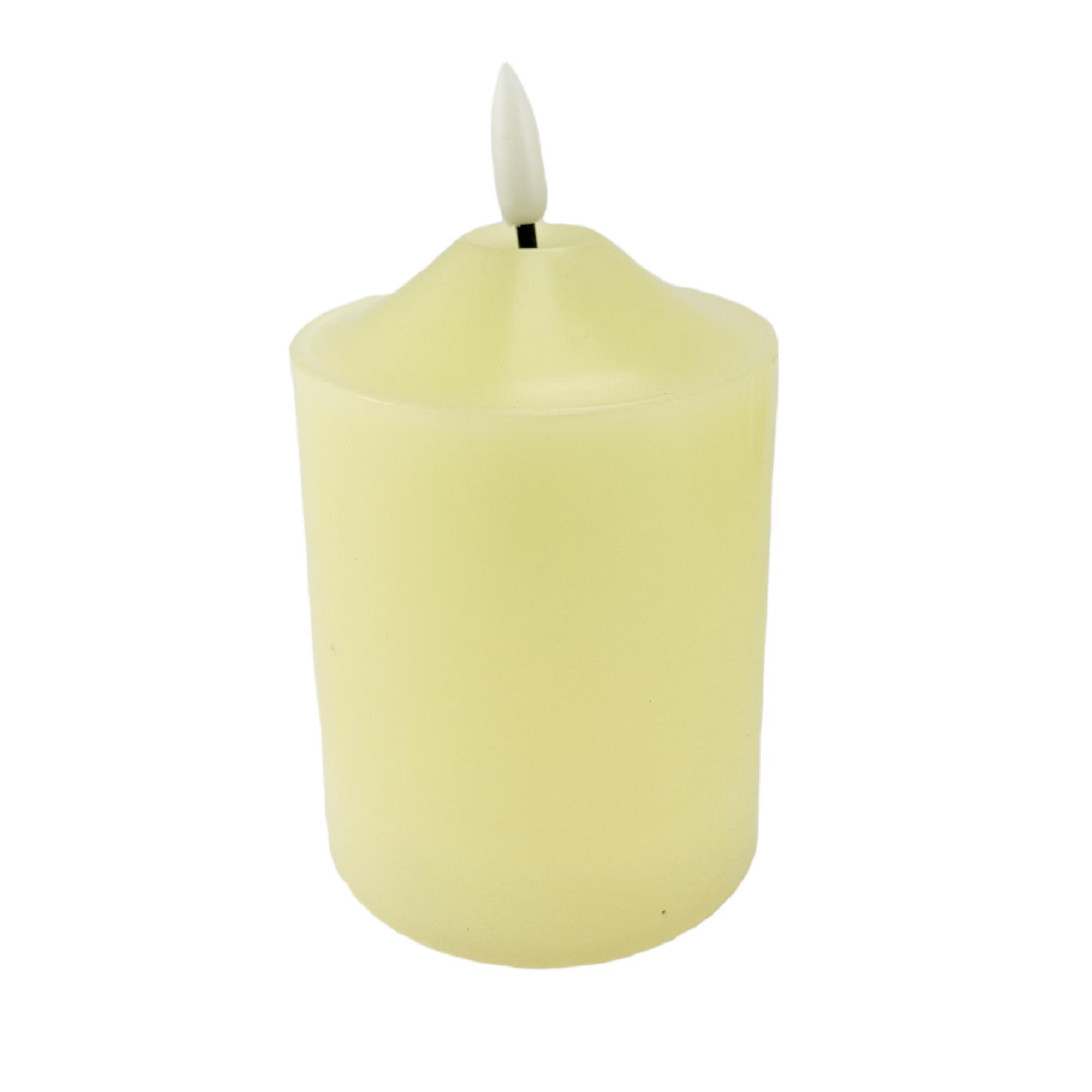 VELA a BATERIA c/LUZ 12X10X10 cms