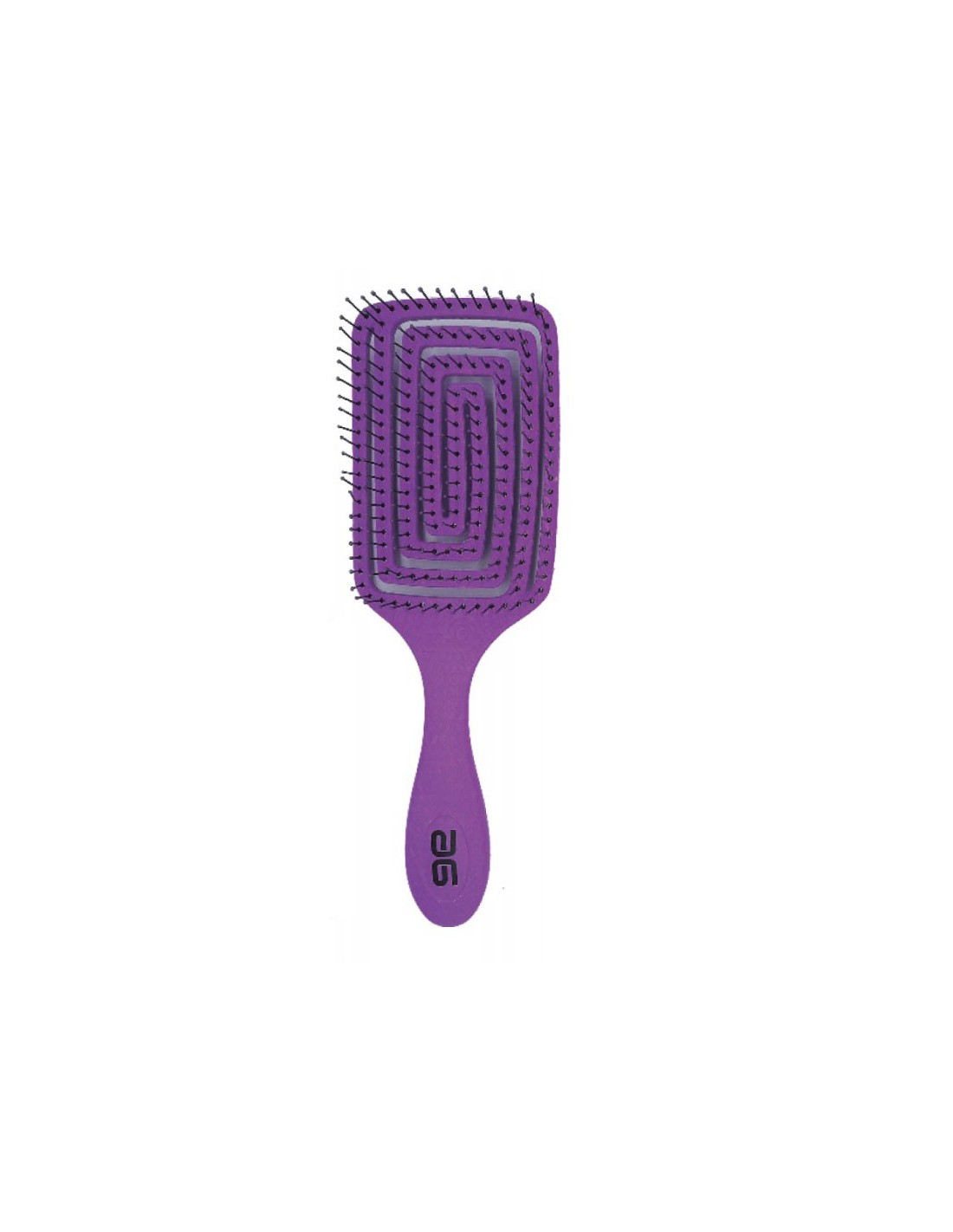 CEPILLO ECO BIOD. PALETA CUADRADA GRANDE LILA