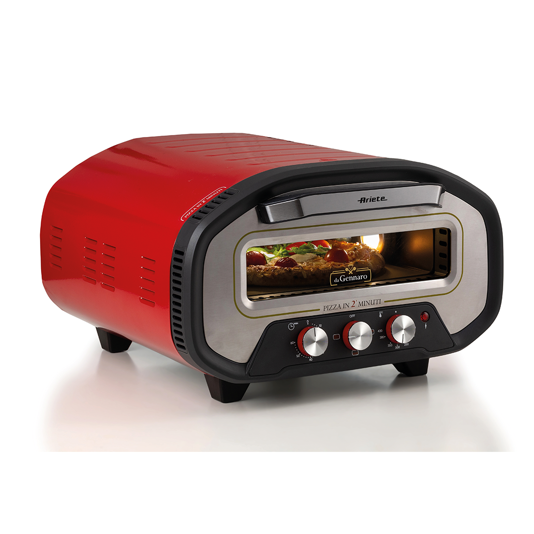 HORNO p/PIZZA ARIETE ROJO METAL - Imagen 3