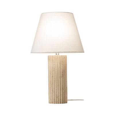 LAMPARA SCALLOP STONE 30 DIA