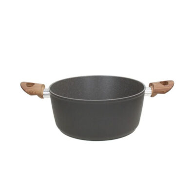 CACEROLA 24 cms GRANCUCINA GREAT STONE GREY
