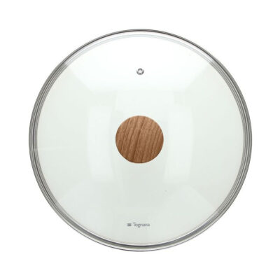 TAPA TRANSPARENTE 24 cms c/FORO GRANCUCINA GREAT STONE GREY