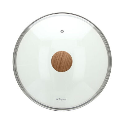 TAPA TRANSPARENTE 28 cms c/FORO GRANCUCINA GREAT STONE GREY