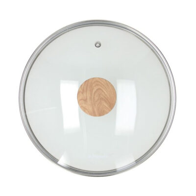 TAPA TRANSPARENTE 28 cms c/FORO STONE SAGE