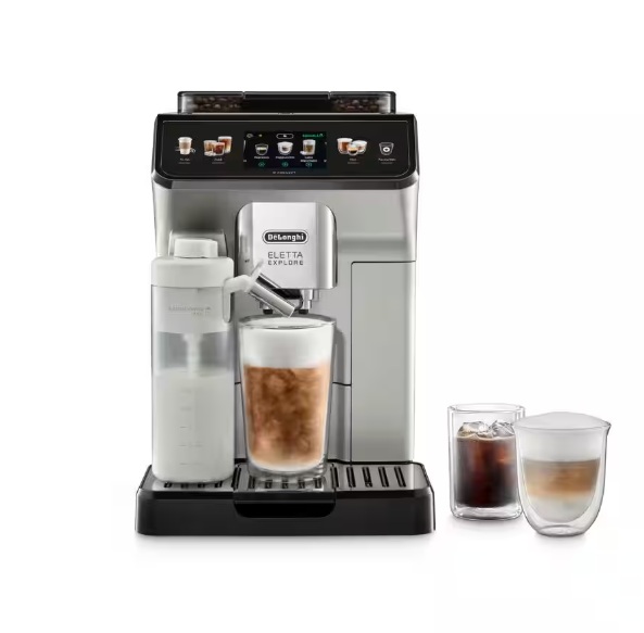 Cafetera Delonghi Eletta Explore Silver