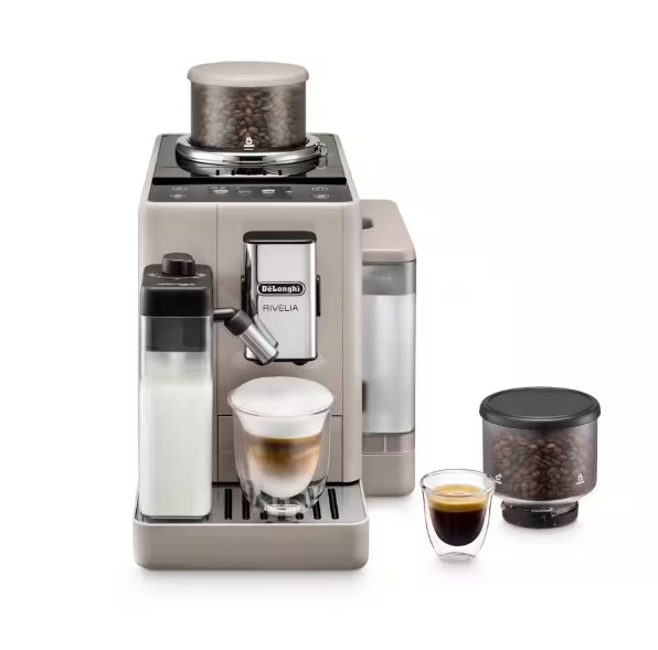 Cafetera Delonghi Rivelia Beige