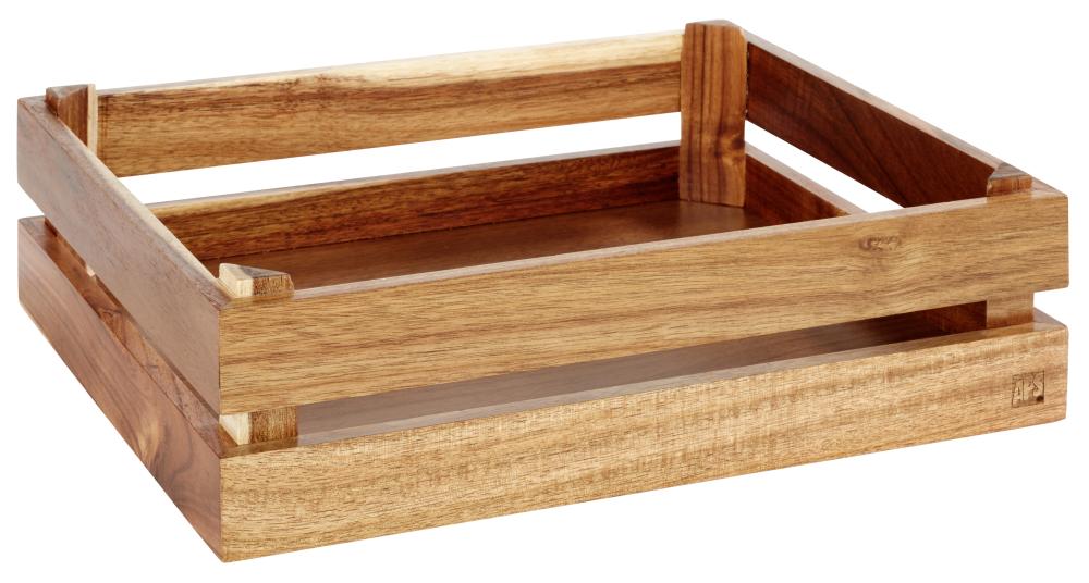 FUENTE DE MADERA p/BUFFET SUPERBOX 35X29X10.5 p/GN 1/2