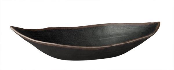 FUENTE LEAF MARONE 36X19 MELAMINE BLACK