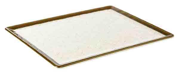 BANDEJA CUAD. GN 1/2 32.5X26.5 STONE ART MELAMINE