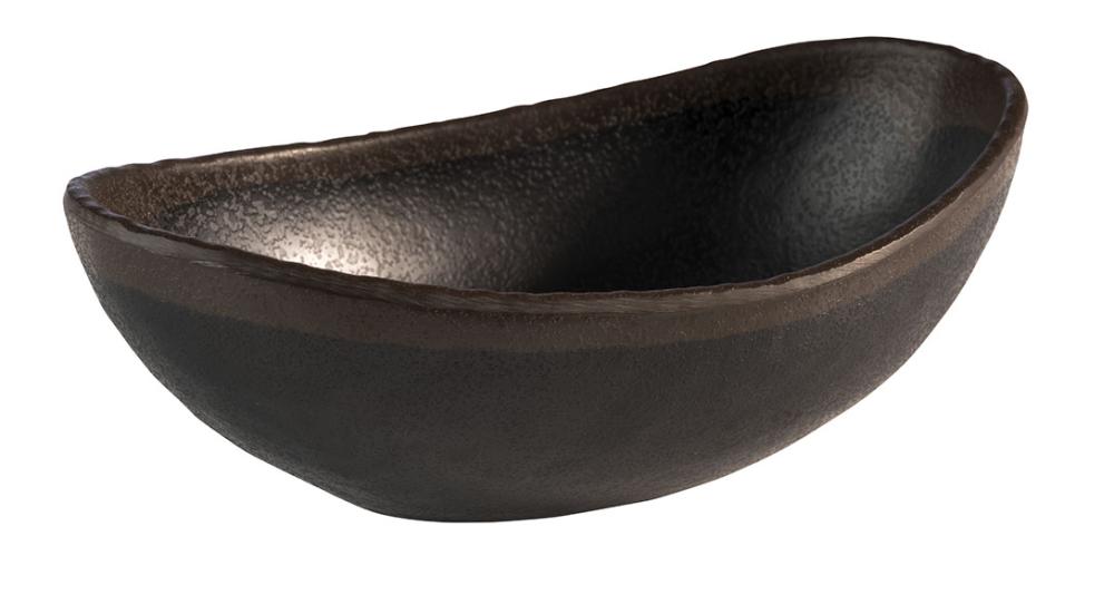 COMPOTERA MARONE 16.5X10 MELAMINE BLACK