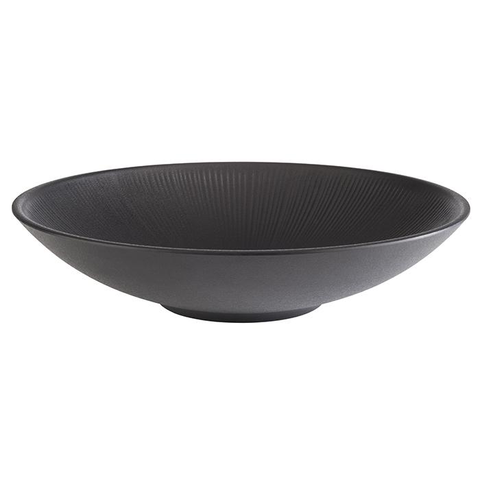 BOWL NERO 30cms MELAMINE BLACK