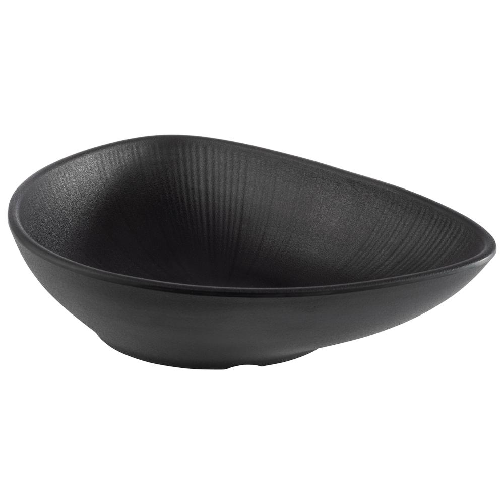 BOWL NEGRO MELAMINE 28X22