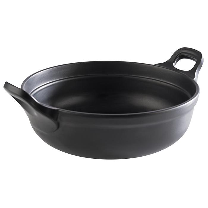 BOWL PADELLA 21cms MELAMINE BLACK