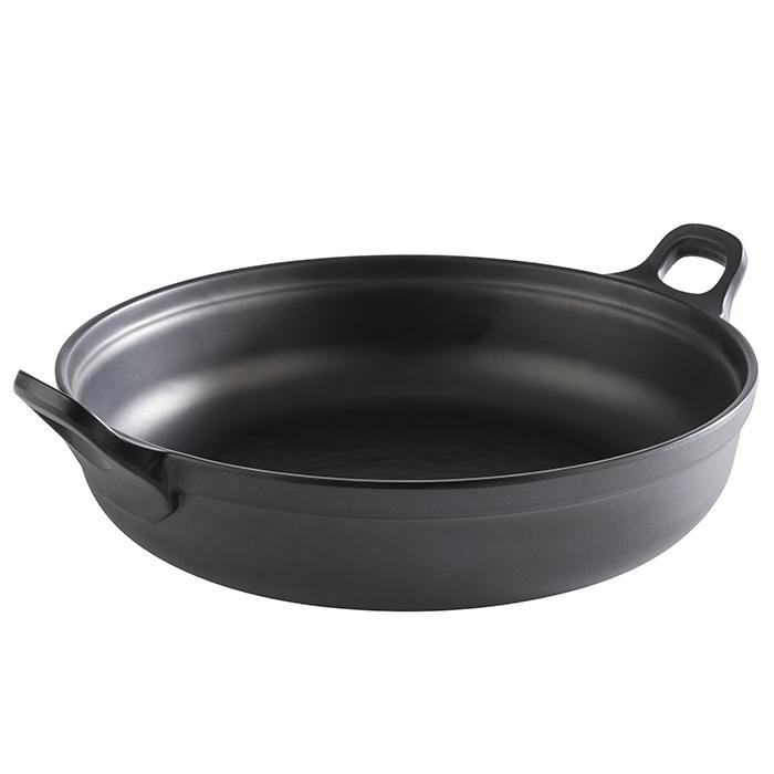 BOWL PADELLA 28cms MELAMINE BLACK