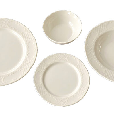 VAJILLA DE MESA 24 pzas CLASICO YEMEK TAKIMI DE 1.KALITE