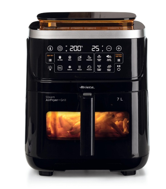 AIRFRYER C/ VAPOR ARIETE 7L NEGRO