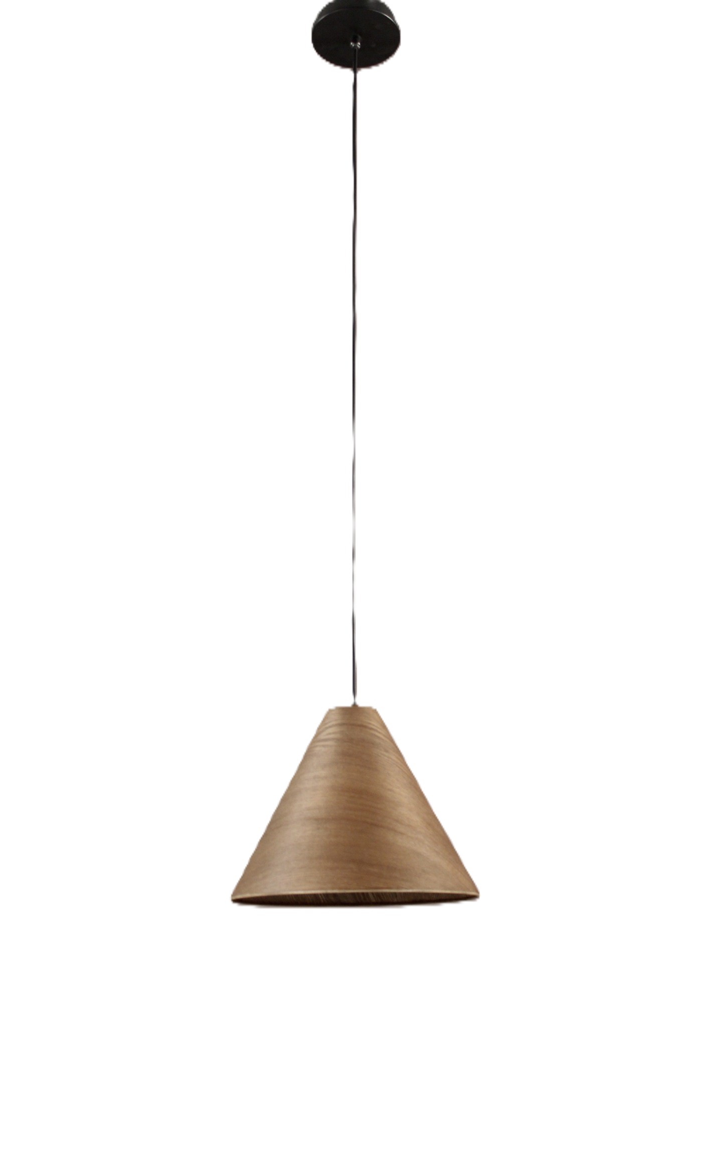 COLGANTE DIA 30 MATTE BLACK METAL CANOPY