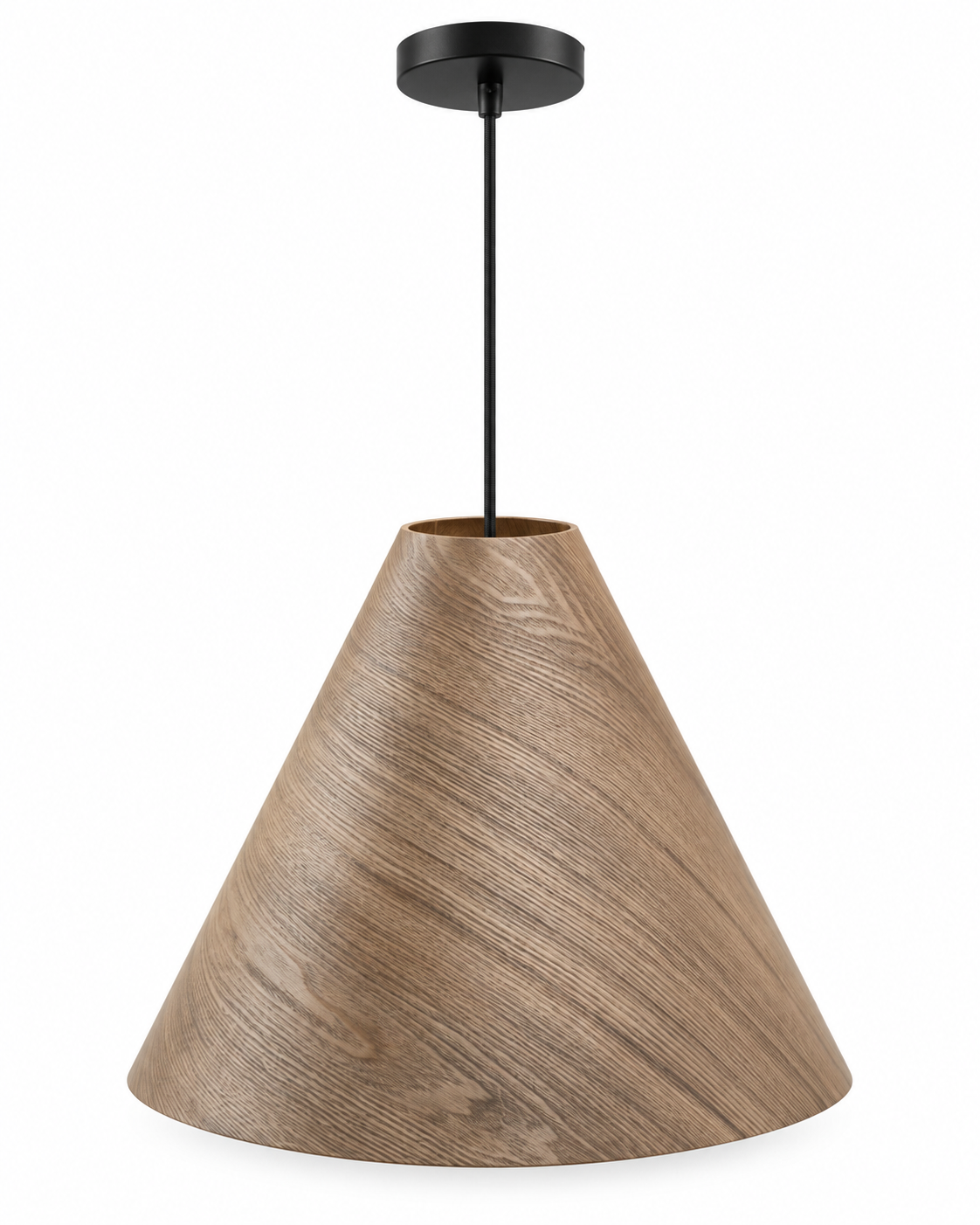 COLGANTE DIA 45 MATTE BLACK METAL CANOPY